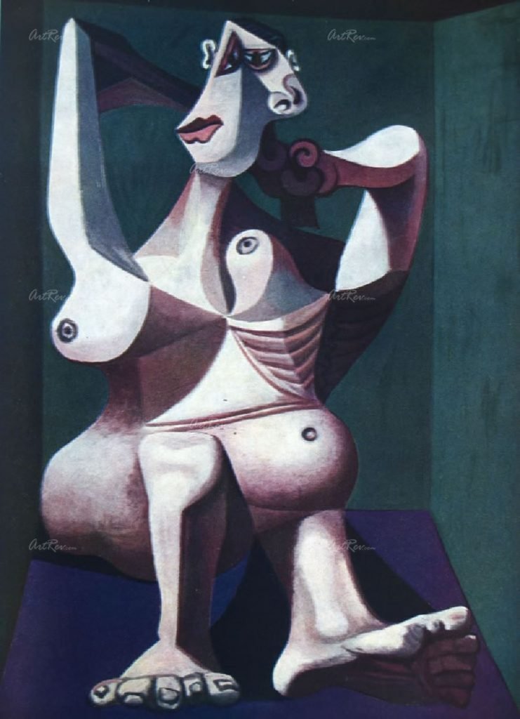 Saçını Tarayan Çıplak Kadın, Pablo Picasso